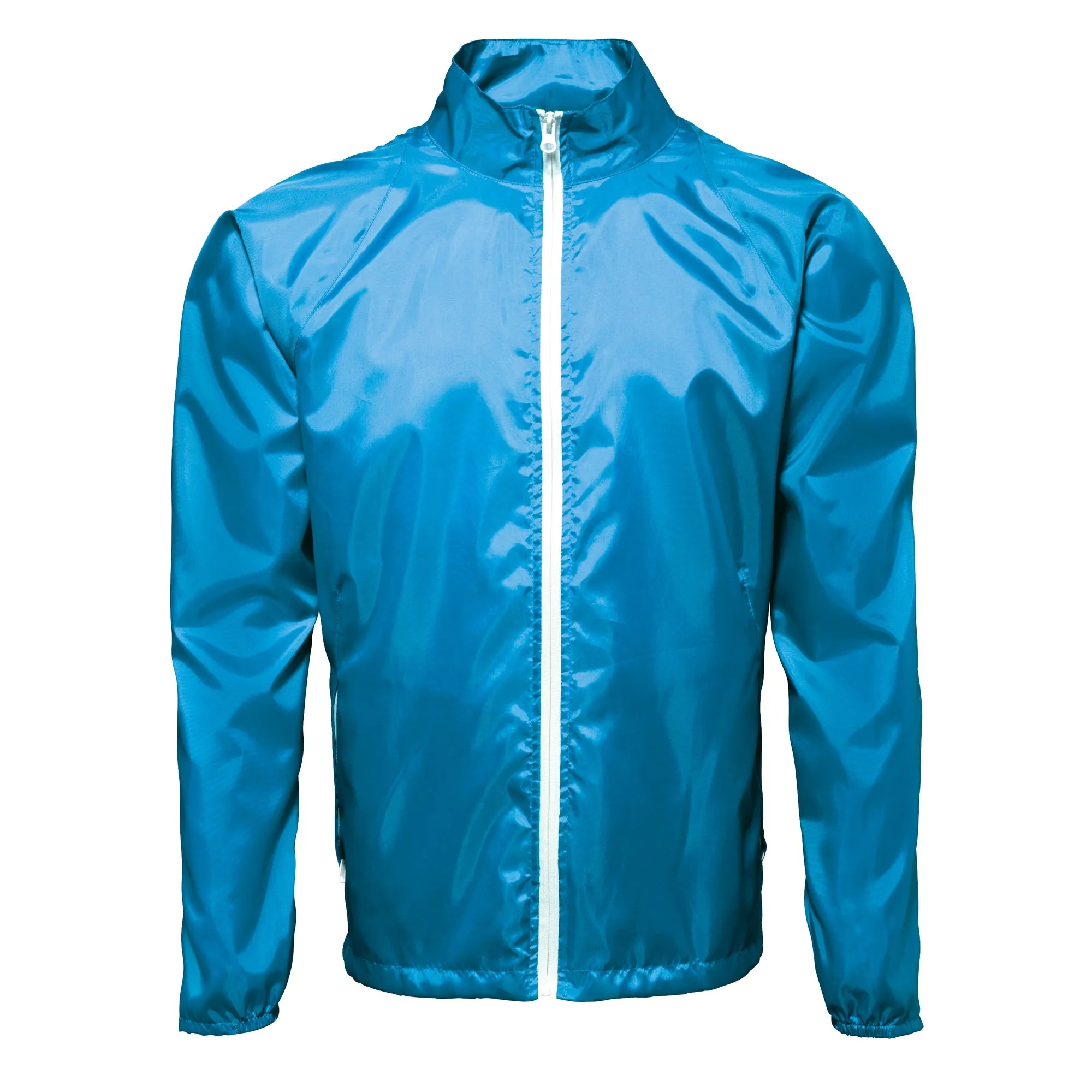 2786 Mens Contrast Lightweight Windcheater Shower Proof Jacket