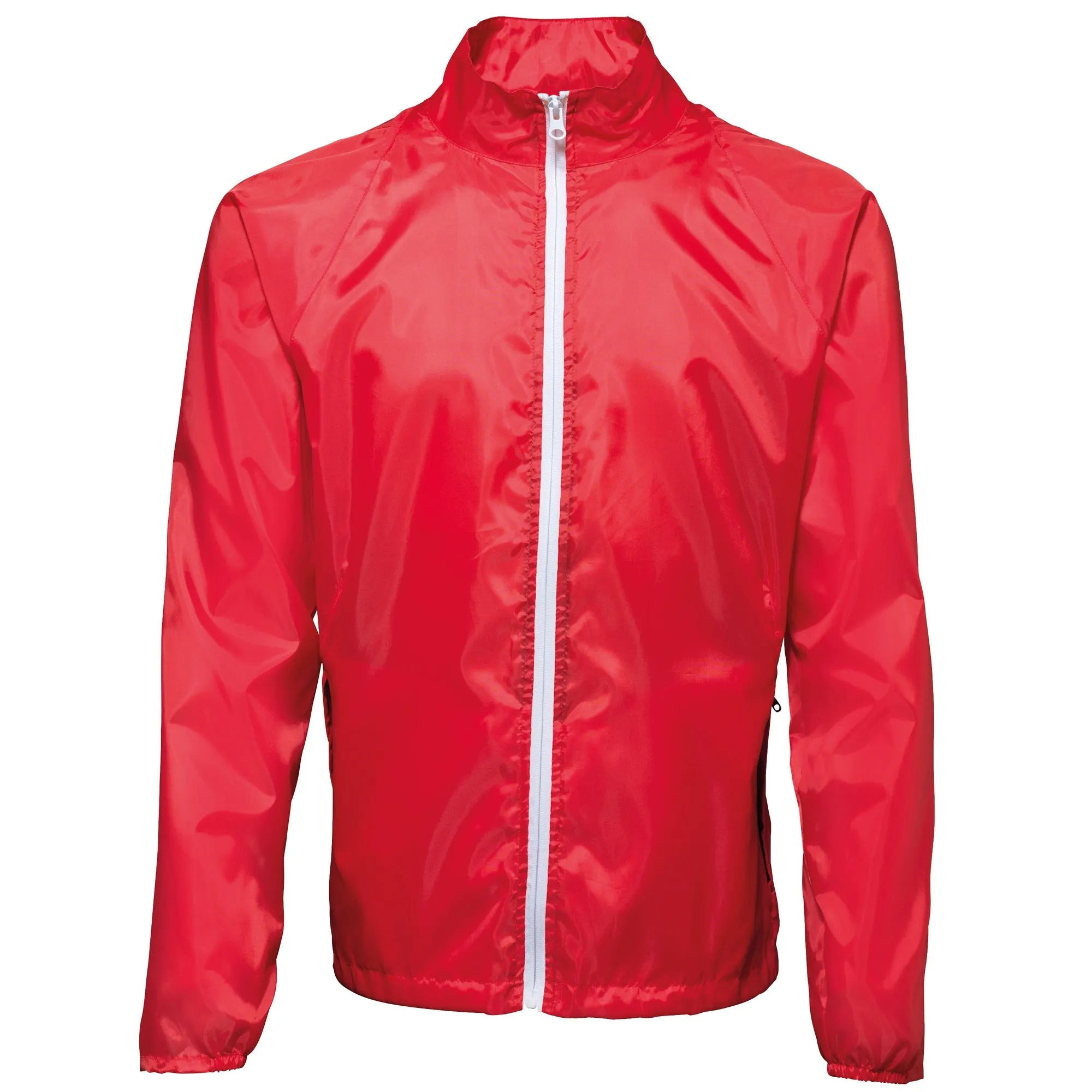 2786 Mens Contrast Lightweight Windcheater Shower Proof Jacket