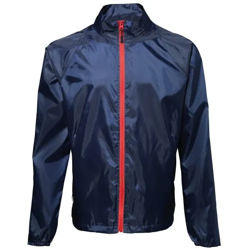 2786 |  Mens Contrast Lightweight Windcheater Shower Proof Jacket