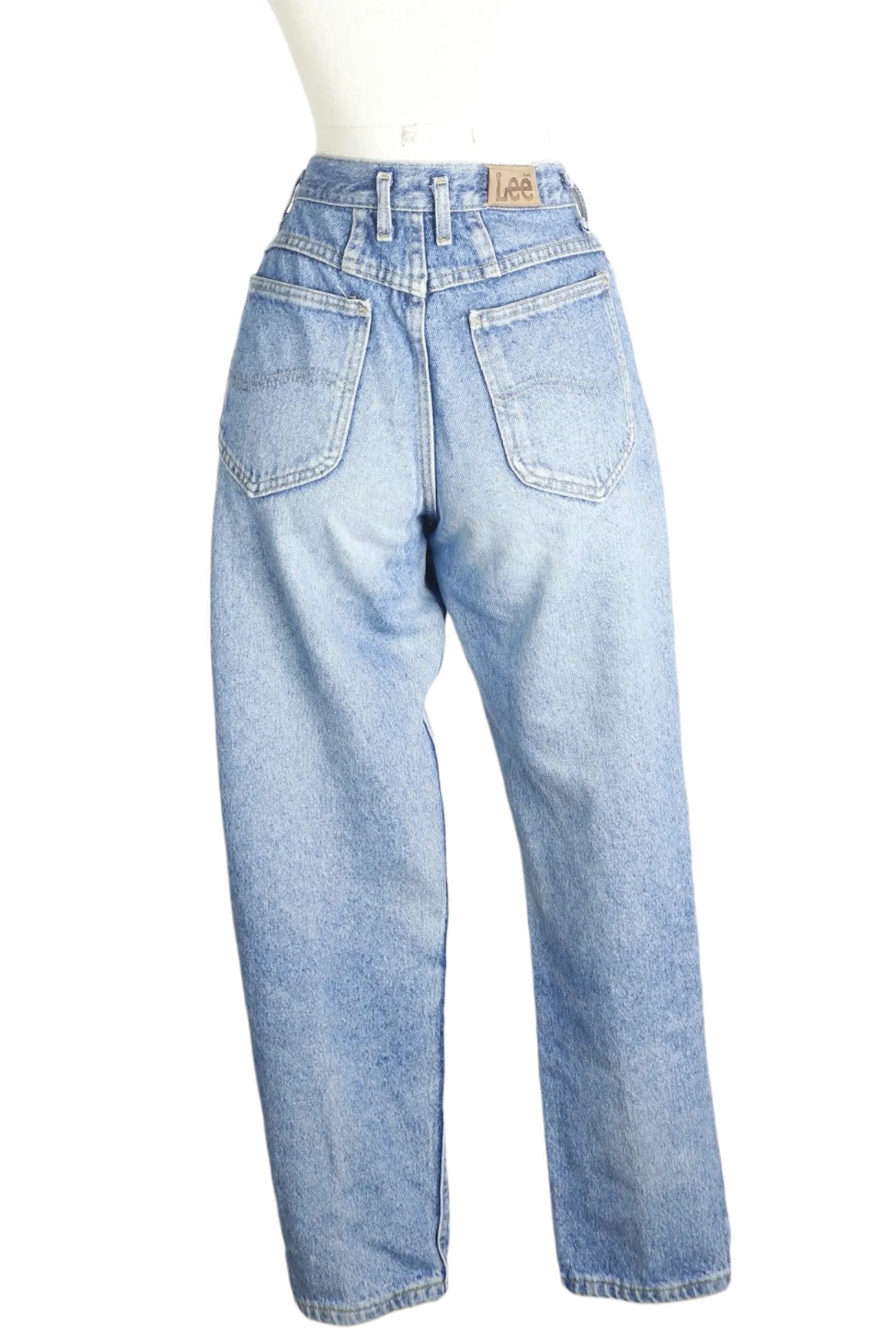 90s Lee Tapered Light Wash Jeans   w28