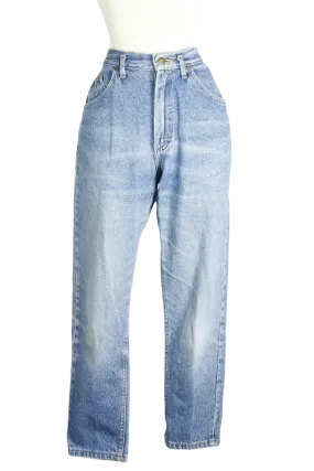 90s Lee Tapered Light Wash Jeans   w28