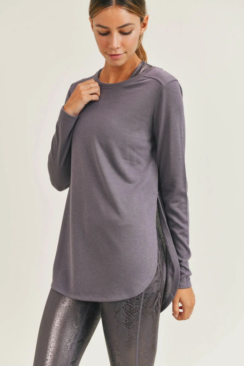 Abby Side Slit Tunic