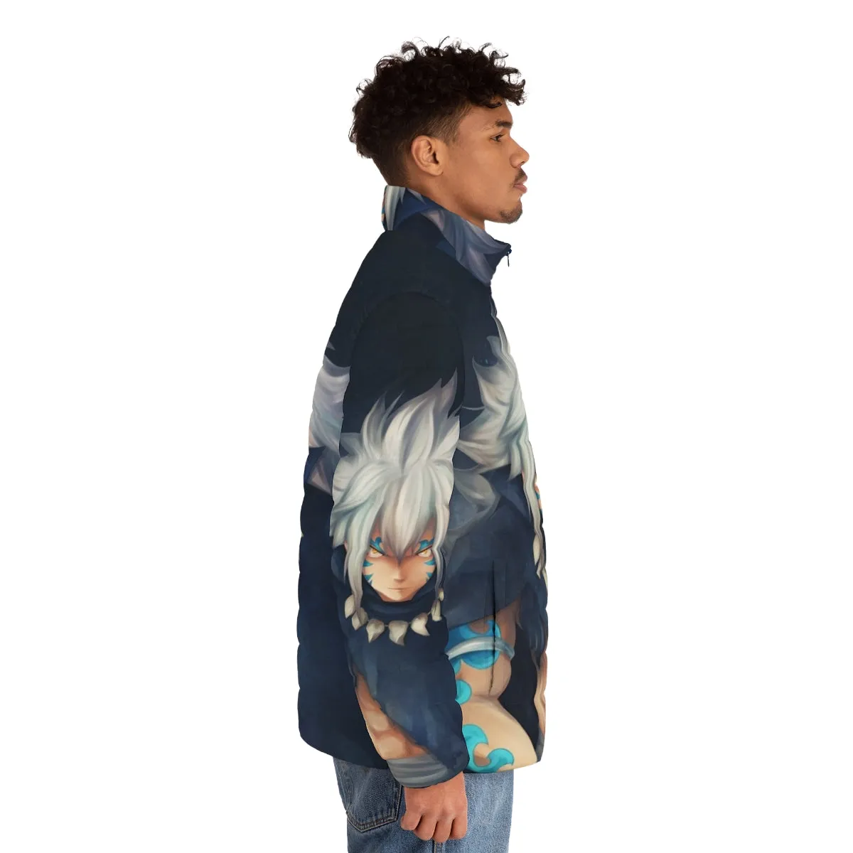 Acnologia Dragon King Puffer Jacket - Fairy Tail Anime Inspired