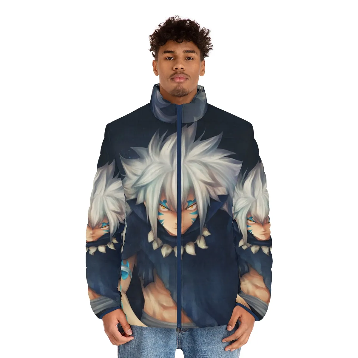 Acnologia Dragon King Puffer Jacket - Fairy Tail Anime Inspired