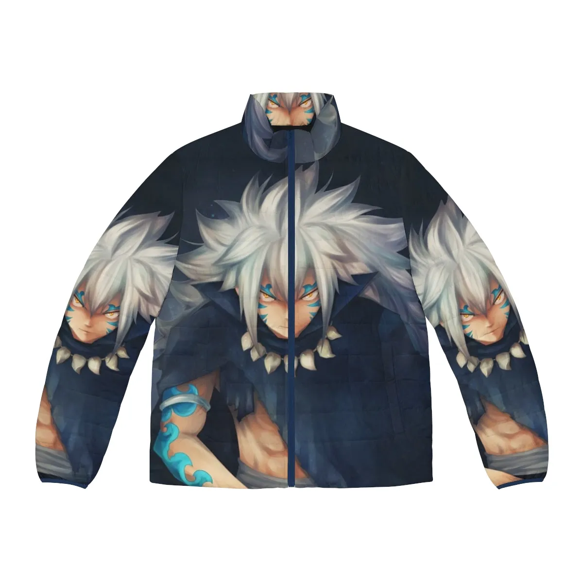 Acnologia Dragon King Puffer Jacket - Fairy Tail Anime Inspired