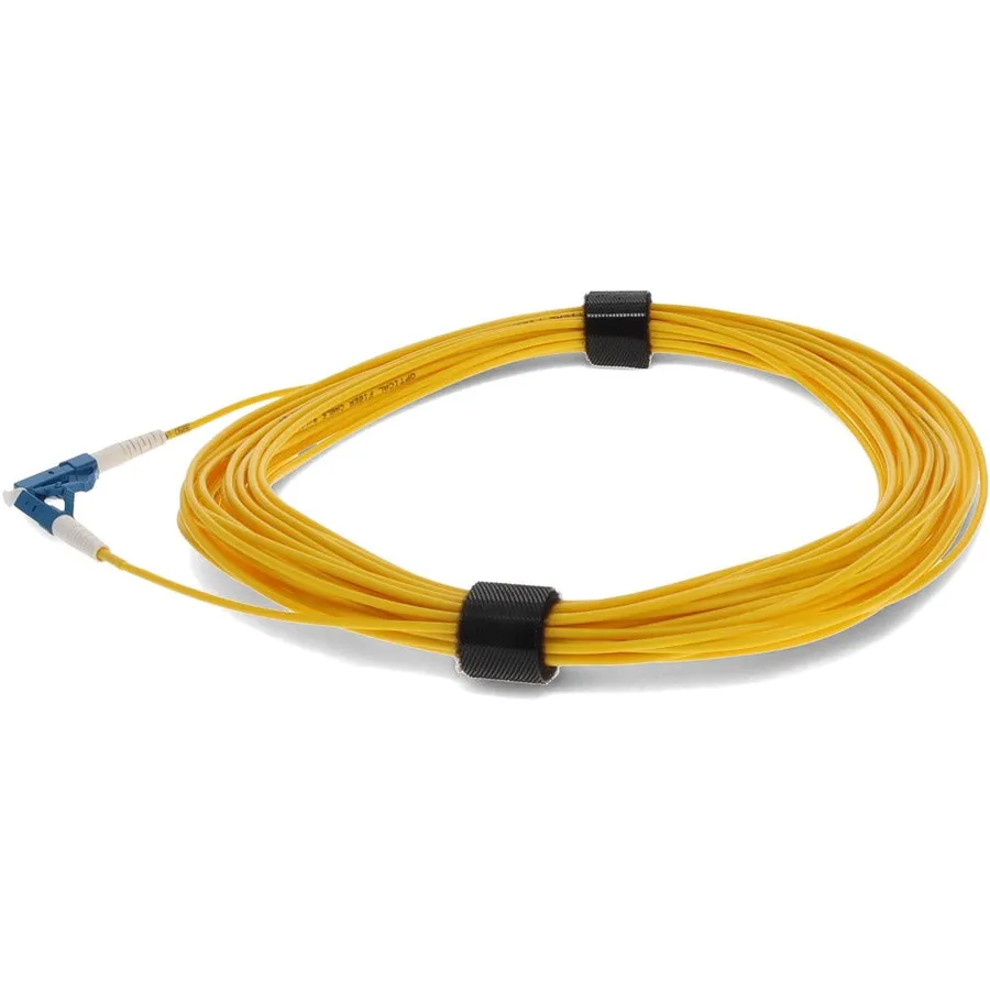 AddOn 15m LC (Male) to LC (Male) Yellow OS2 Simplex Fiber OFNR (Riser-Rated) Patch Cable ADD-LC-LC-15MS9SMF