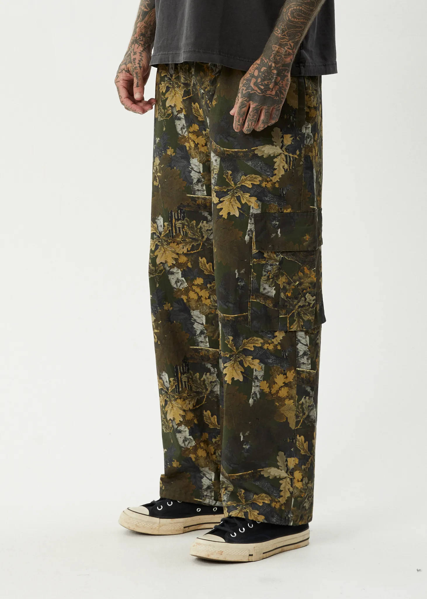 AFENDS Mens ATLAS FIND ME - Organic Twill Cargo Pant - Find Me