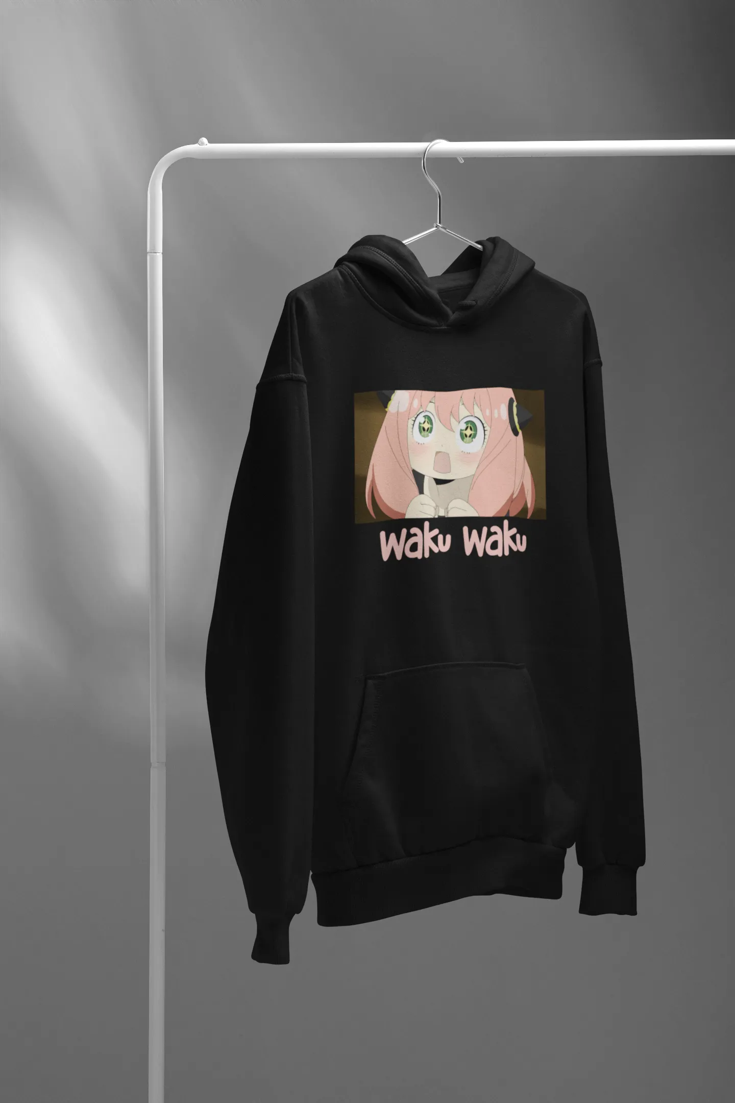 Anya- Waku Waku: Anime - Winter Hoodies