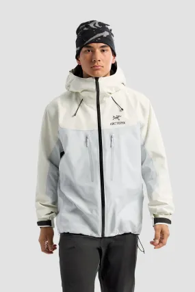 Arc'teryx Men's Alpha Jacket in Artic Silk/Solitude