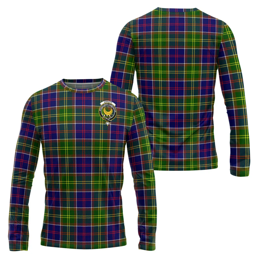 Arnott Tartan Long Sleeve T-Shirt with Family Crest