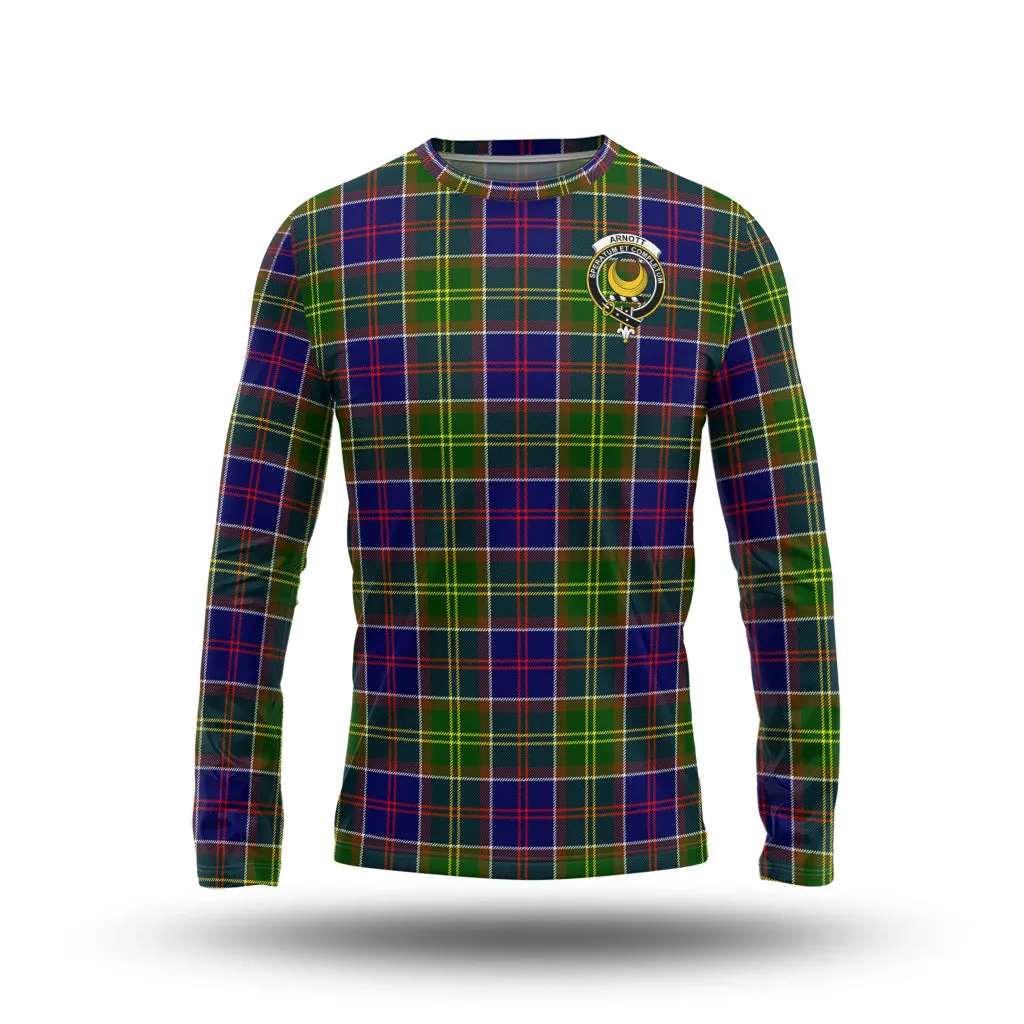 Arnott Tartan Long Sleeve T-Shirt with Family Crest