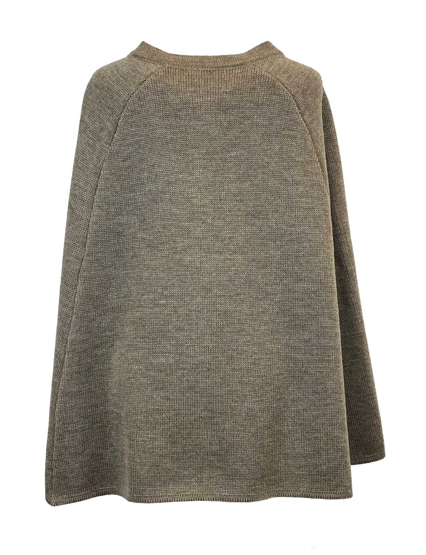 Audrey Knitted Wool Cape