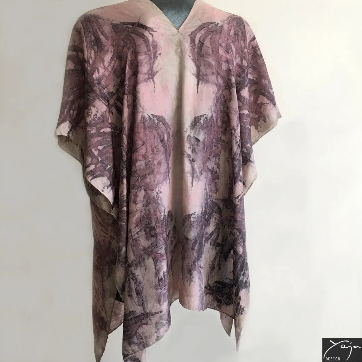 'Barefoot in wilderness' - Silk Jacket No.15