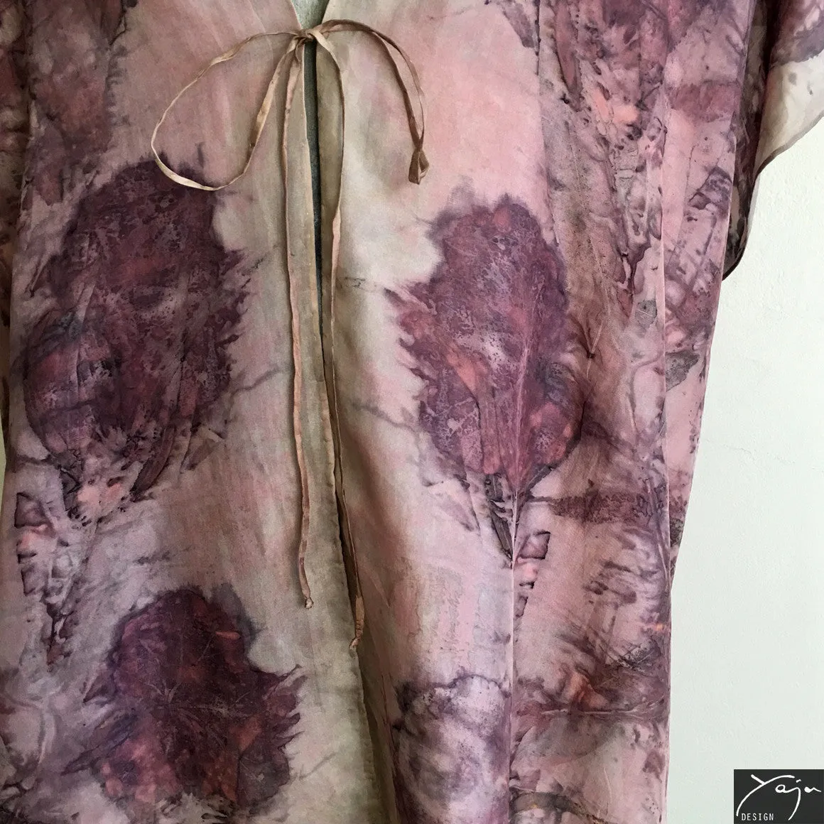 'Barefoot in wilderness' - Silk Jacket No.15