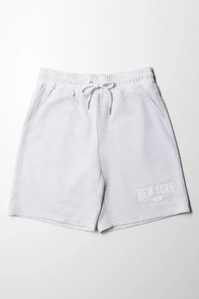 Bermuda Shorts New York Grey