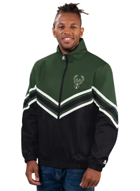 Big & Tall Starter Power Hit Milwaukee Bucks Lightweight Jacket