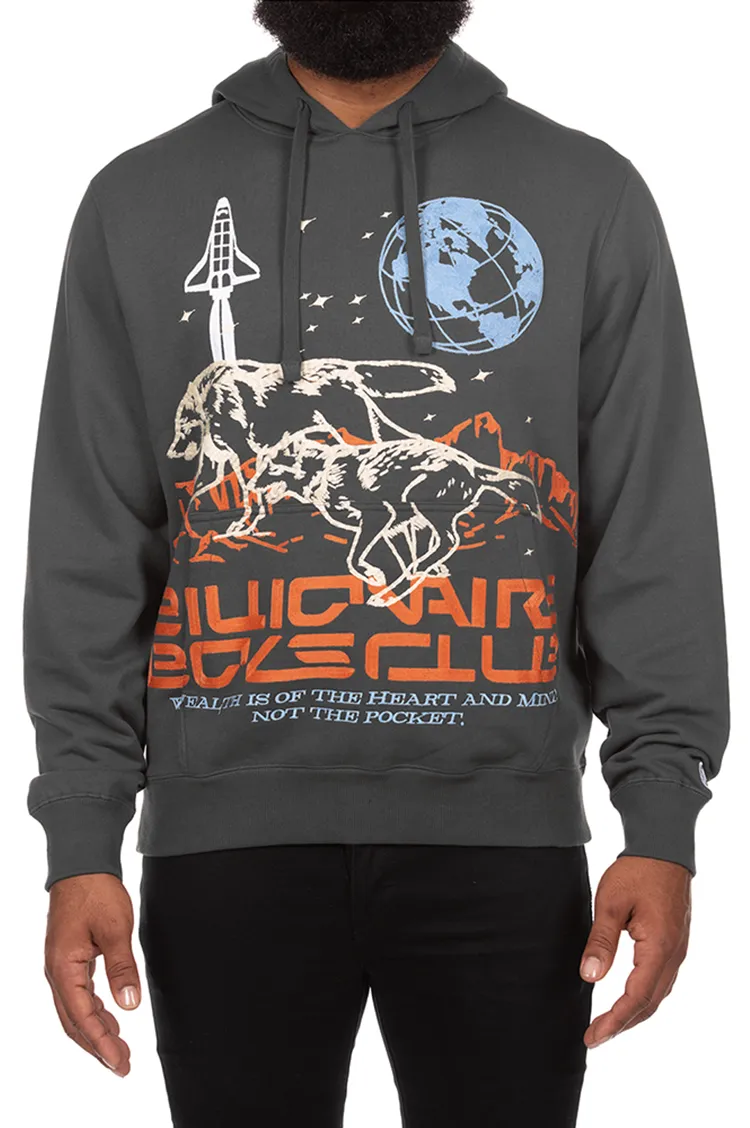 Billionaire Boys Club BB Hunt For The Moon Oversized Hoodie