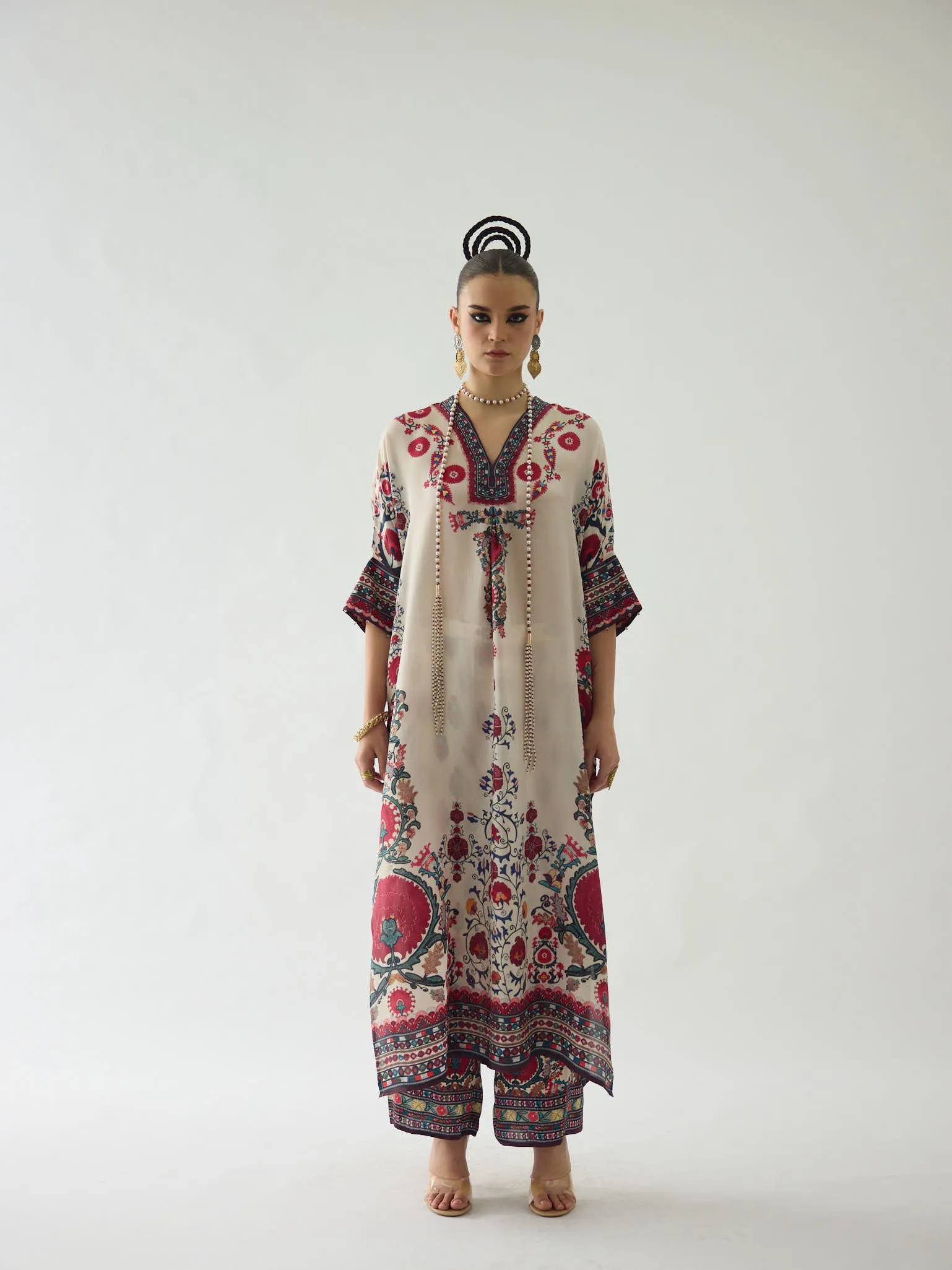 Bukhara Multi Banera Tunic Set