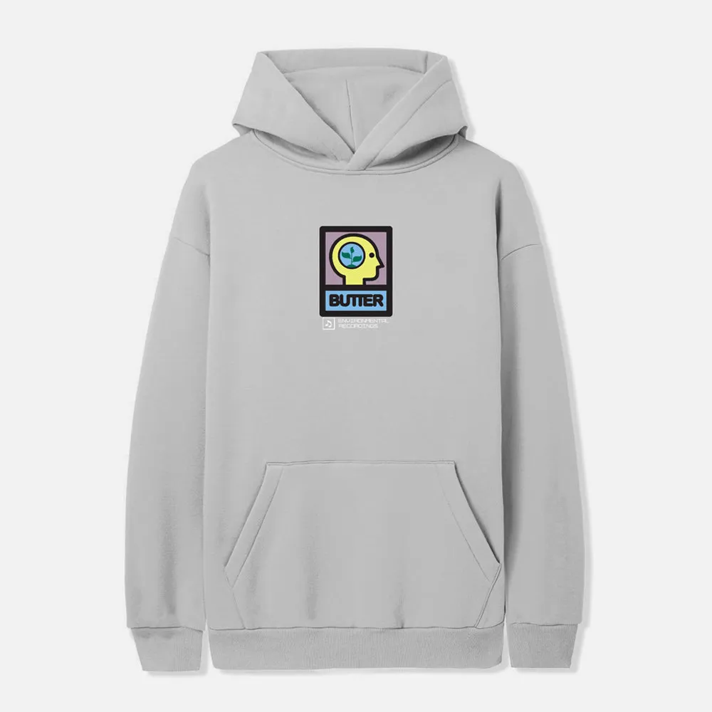 Butter Goods - Environmental Pullover Hooded Sweatshirt - Cement