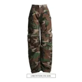 Camo cargo pants