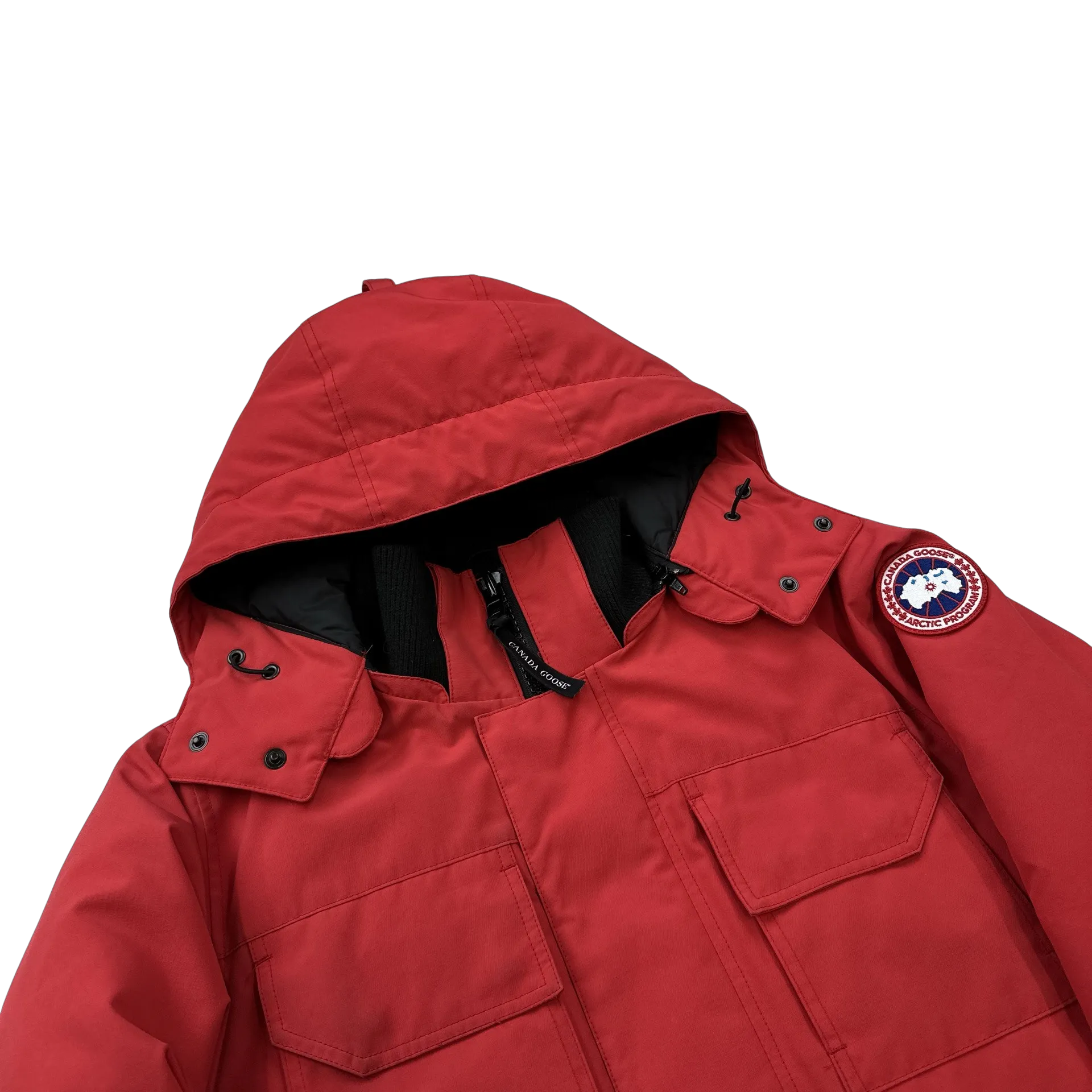 Canada Goose Maitland Red Premium Down Filled Multipocket Jacket - Medium