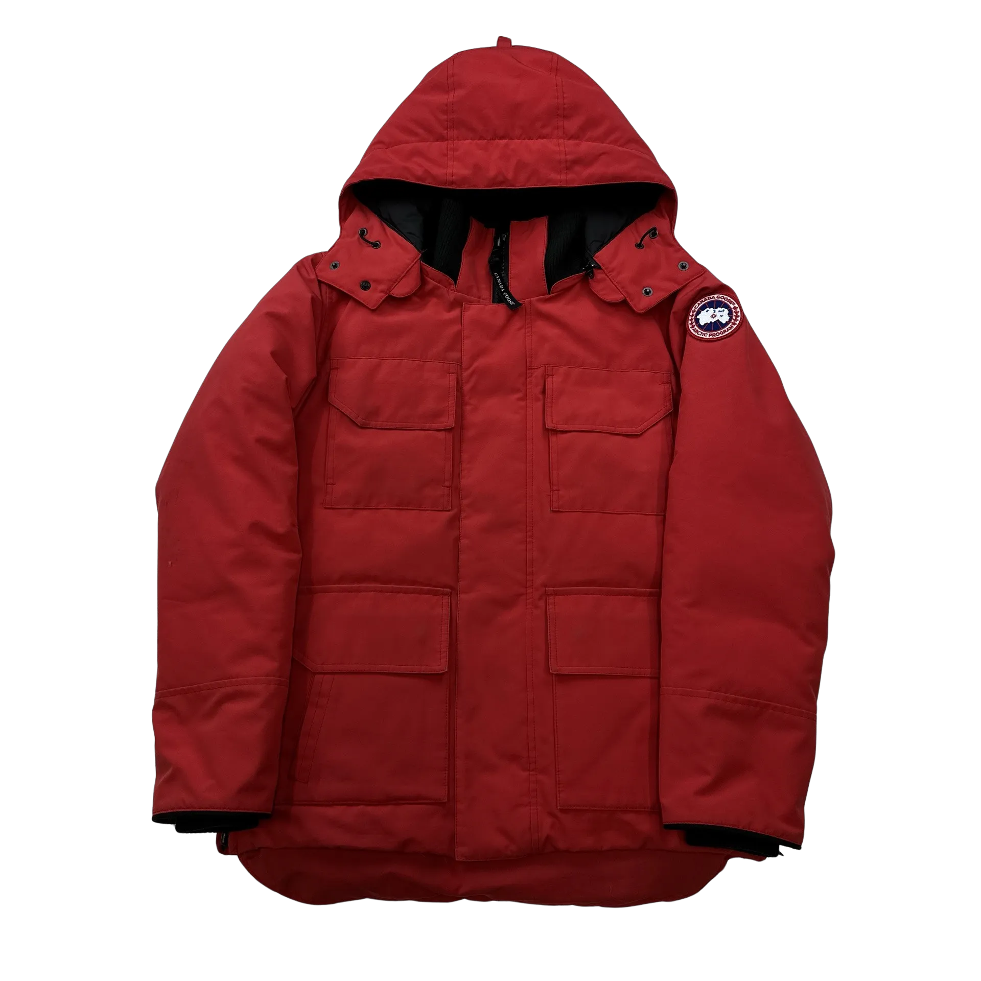 Canada Goose Maitland Red Premium Down Filled Multipocket Jacket - Medium