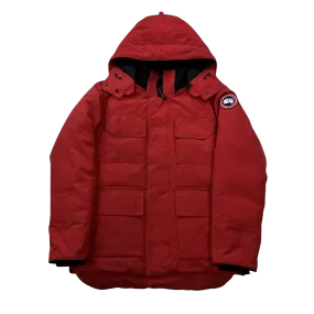 Canada Goose Maitland Red Premium Down Filled Multipocket Jacket - Medium