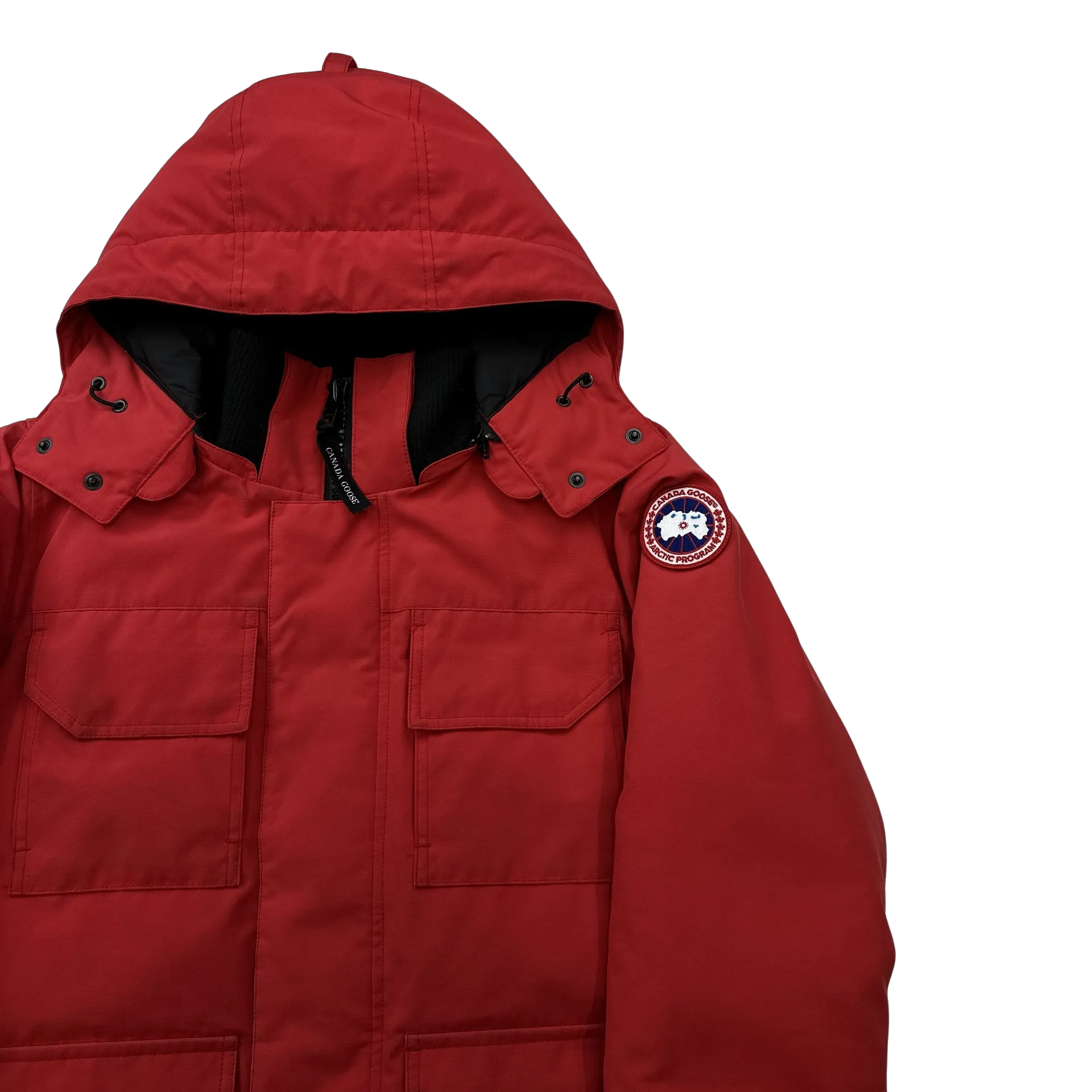 Canada Goose Maitland Red Premium Down Filled Multipocket Jacket - Medium