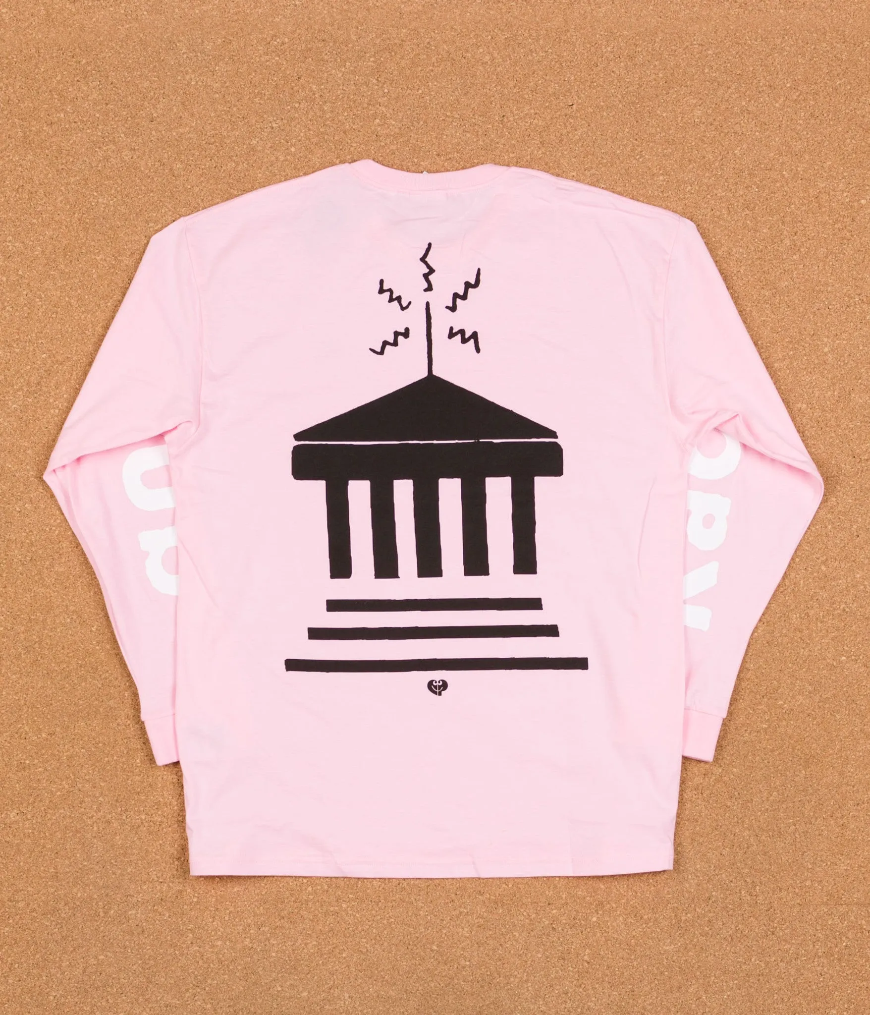 Carhartt x PAM Radio Club Athens Long Sleeve T-Shirt - Vegas Pink