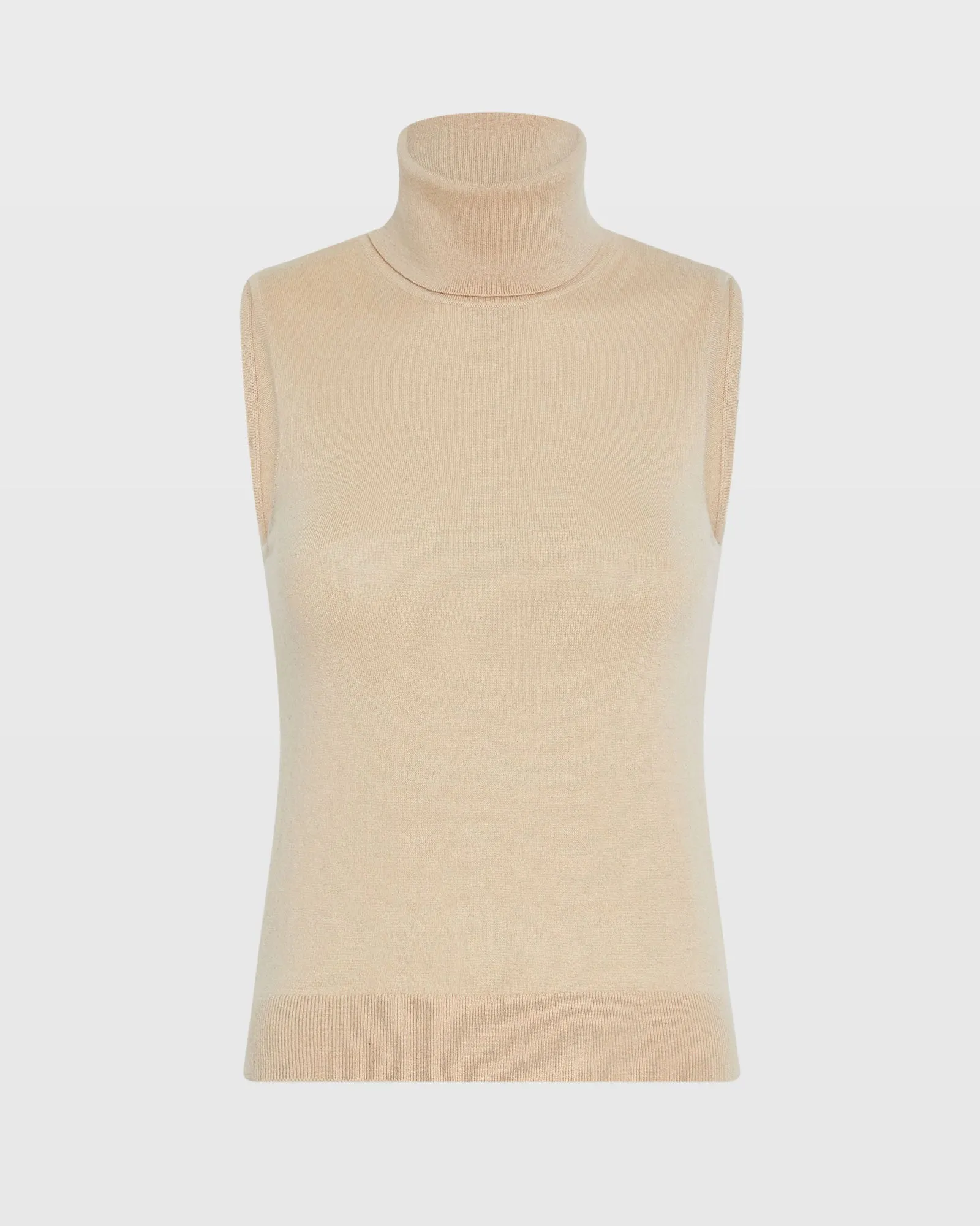 Cashmere Turtleneck Shell