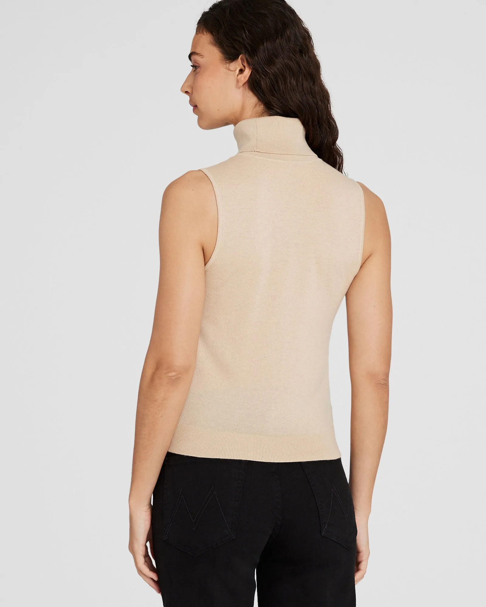 Cashmere Turtleneck Shell