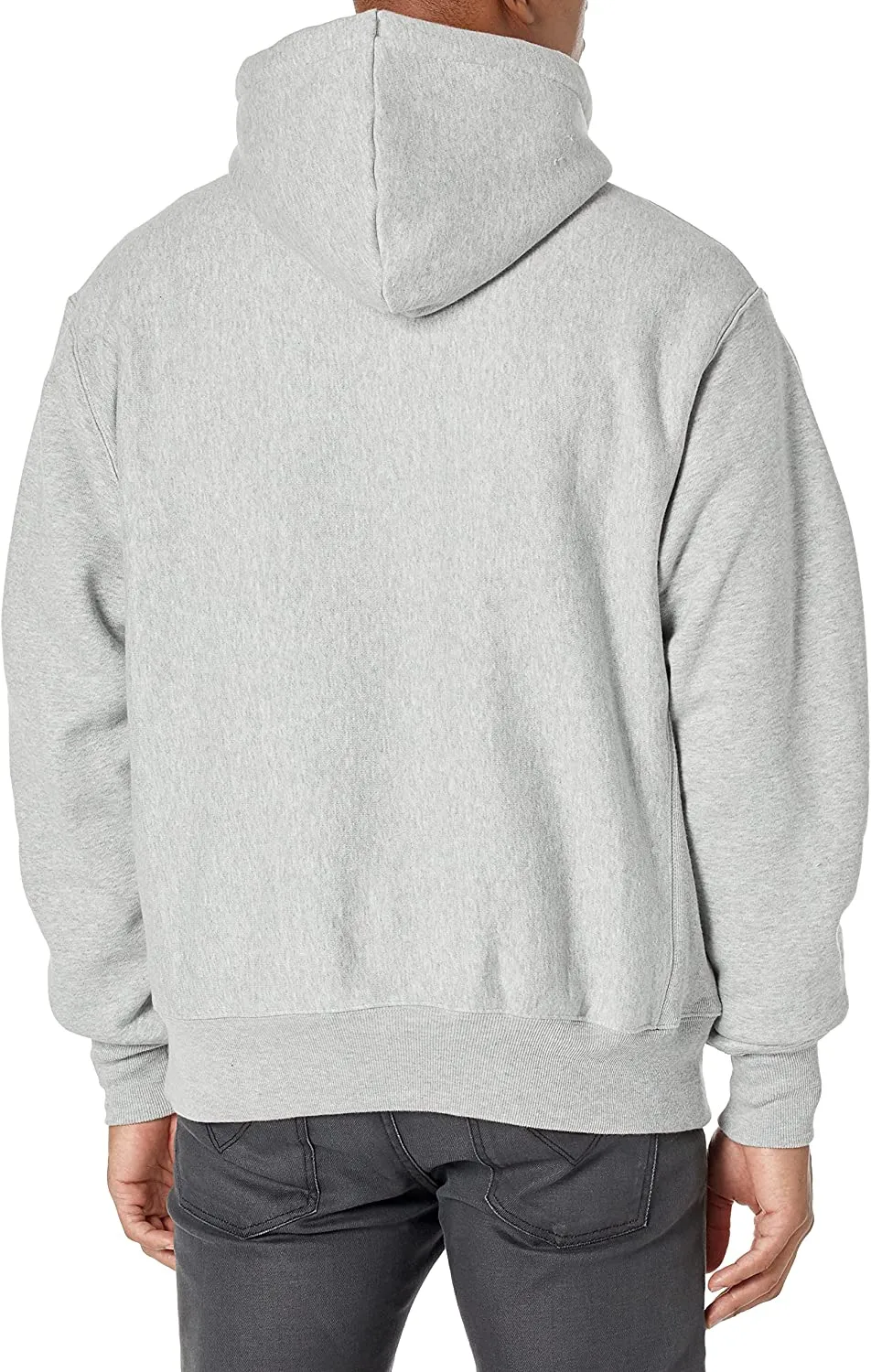 Champion Men's Reverse Weave Left Chest C Pullover Sweatshirt