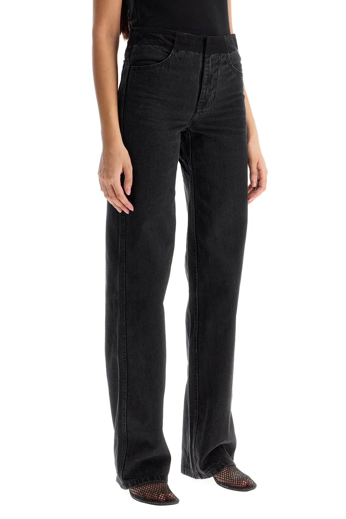 Christopher Esber Low-Waisted Deconstructed Jeans