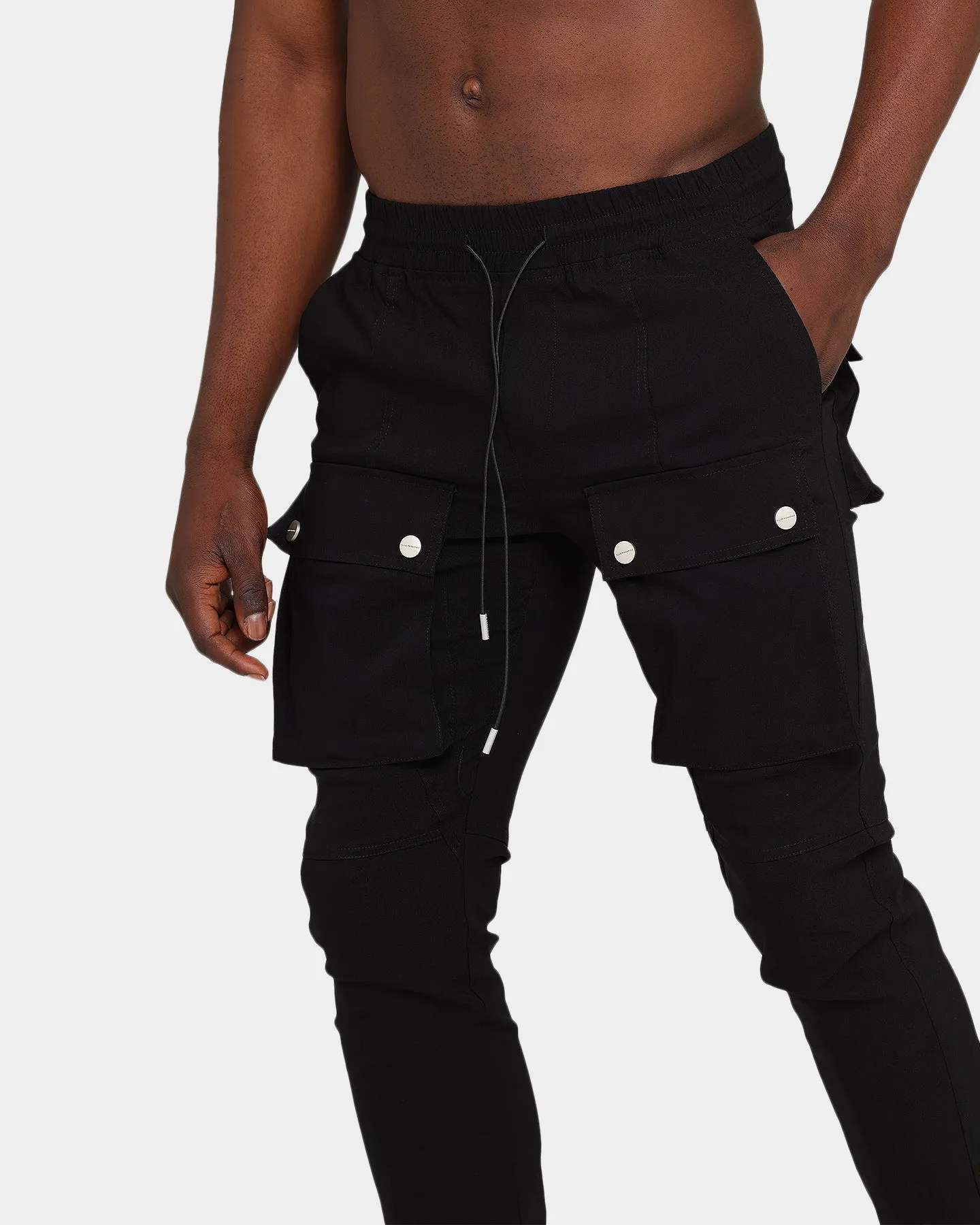 Club Paradise Resort Cargo Pants Black