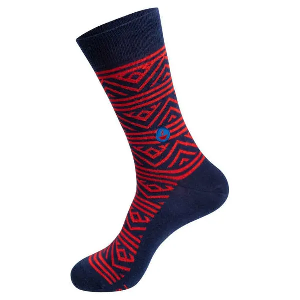 Conscious Step Fight Hunger Socks Navy