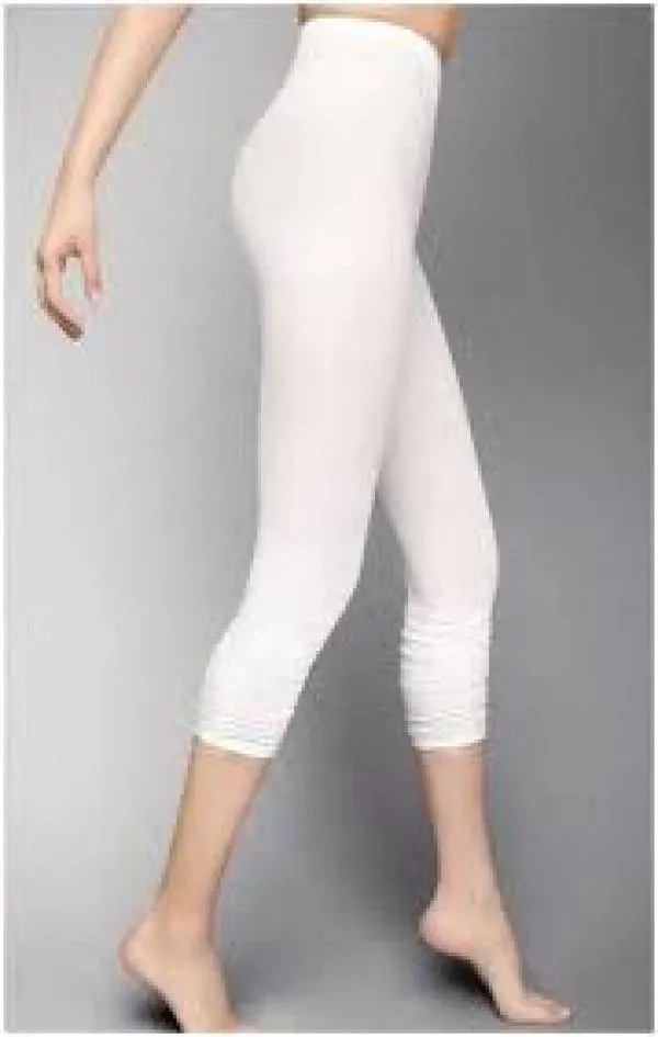 Cotton Basic Legging in White