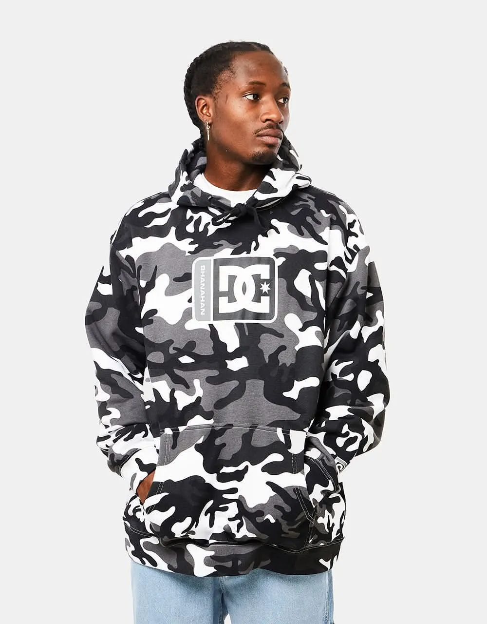 DC x John Shanahan Pullover Hoodie - Snow Camo