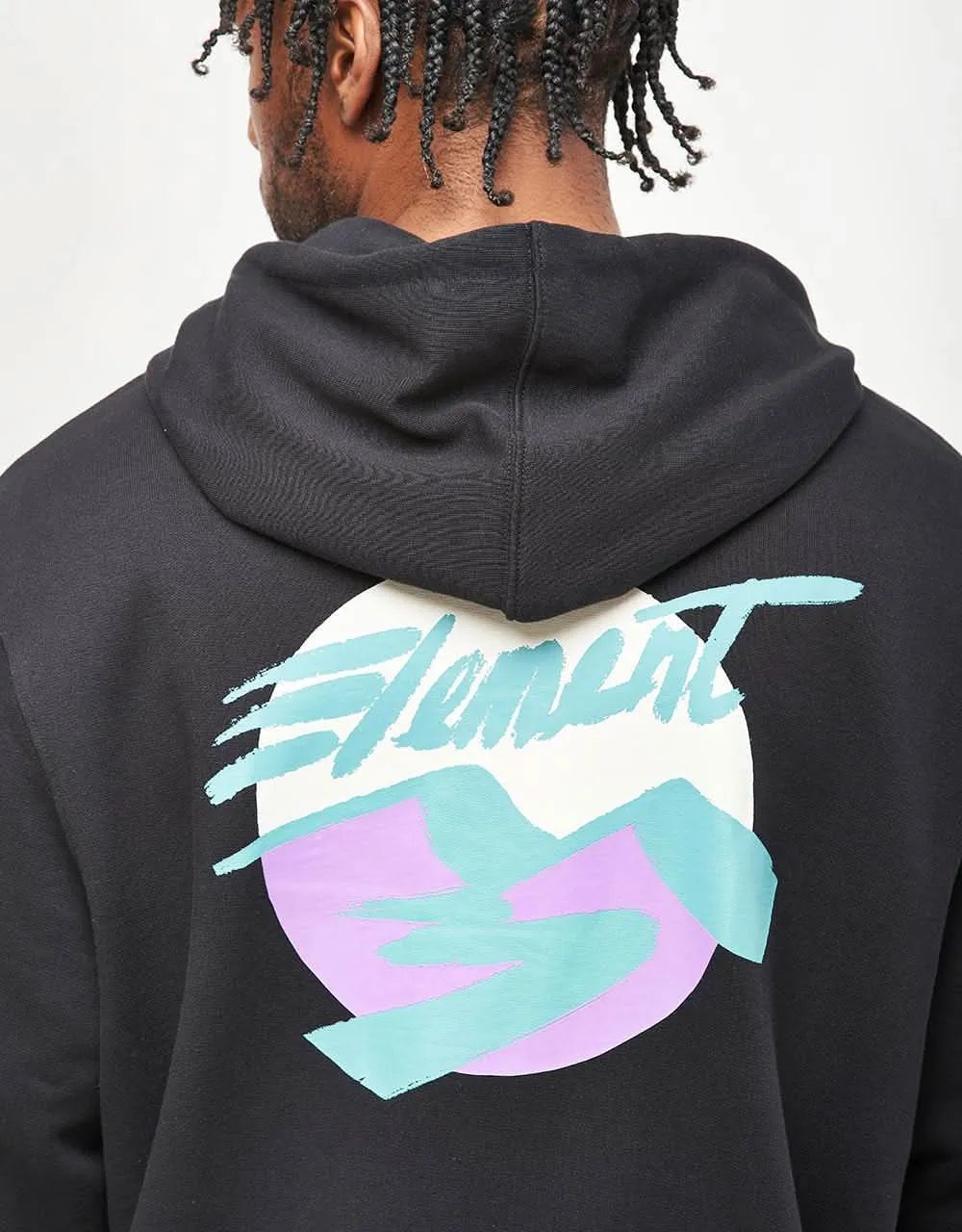 Element Horizon Pullover Hoodie - Flint Black