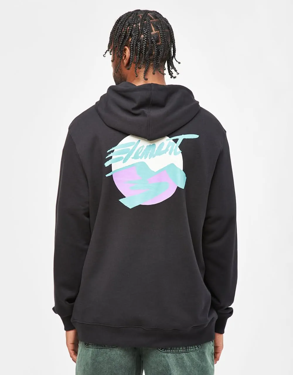 Element Horizon Pullover Hoodie - Flint Black