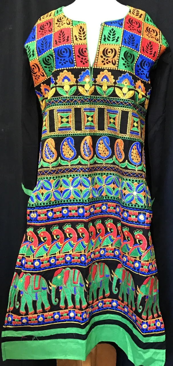 Embroidered Indian Tunic