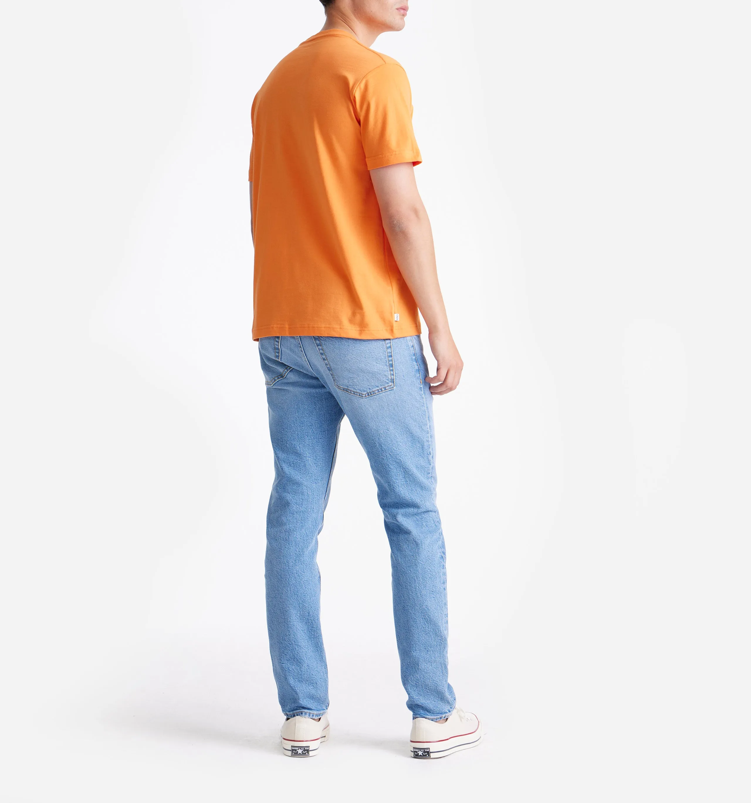 Essential Cotton T-shirt Orange