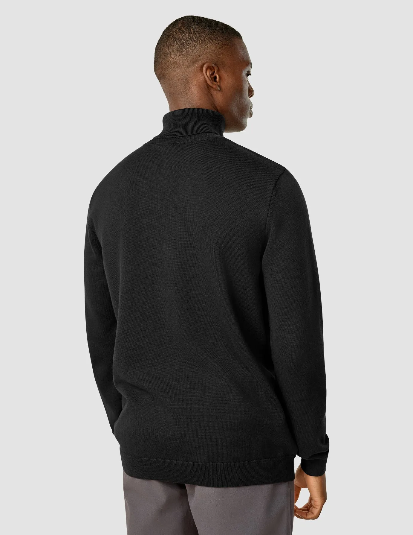 Everyday Knit Turtleneck Black