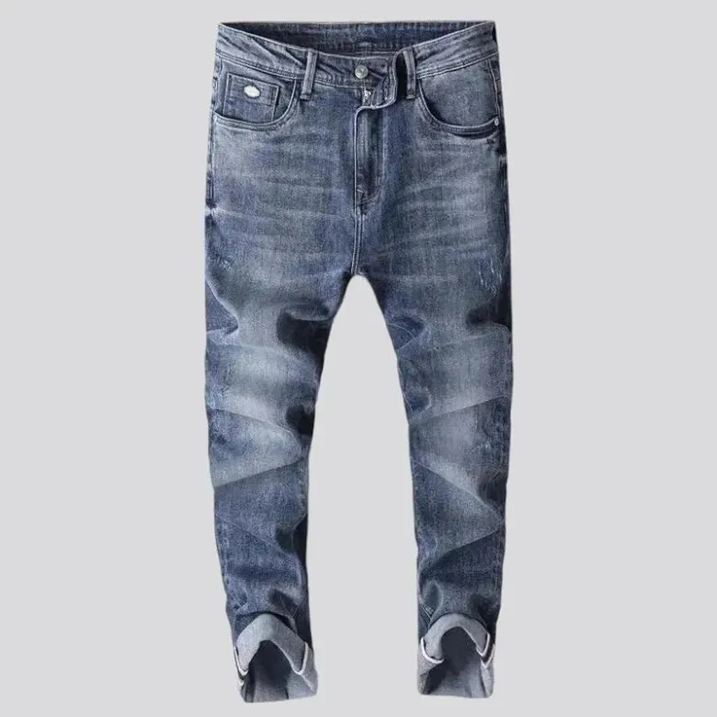 Fashion men's loose jeans