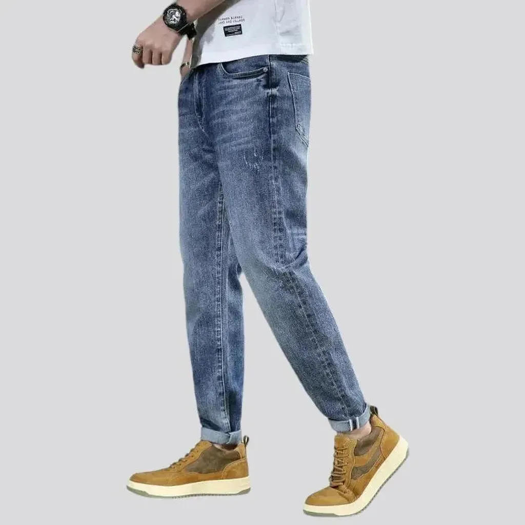 Fashion men's loose jeans