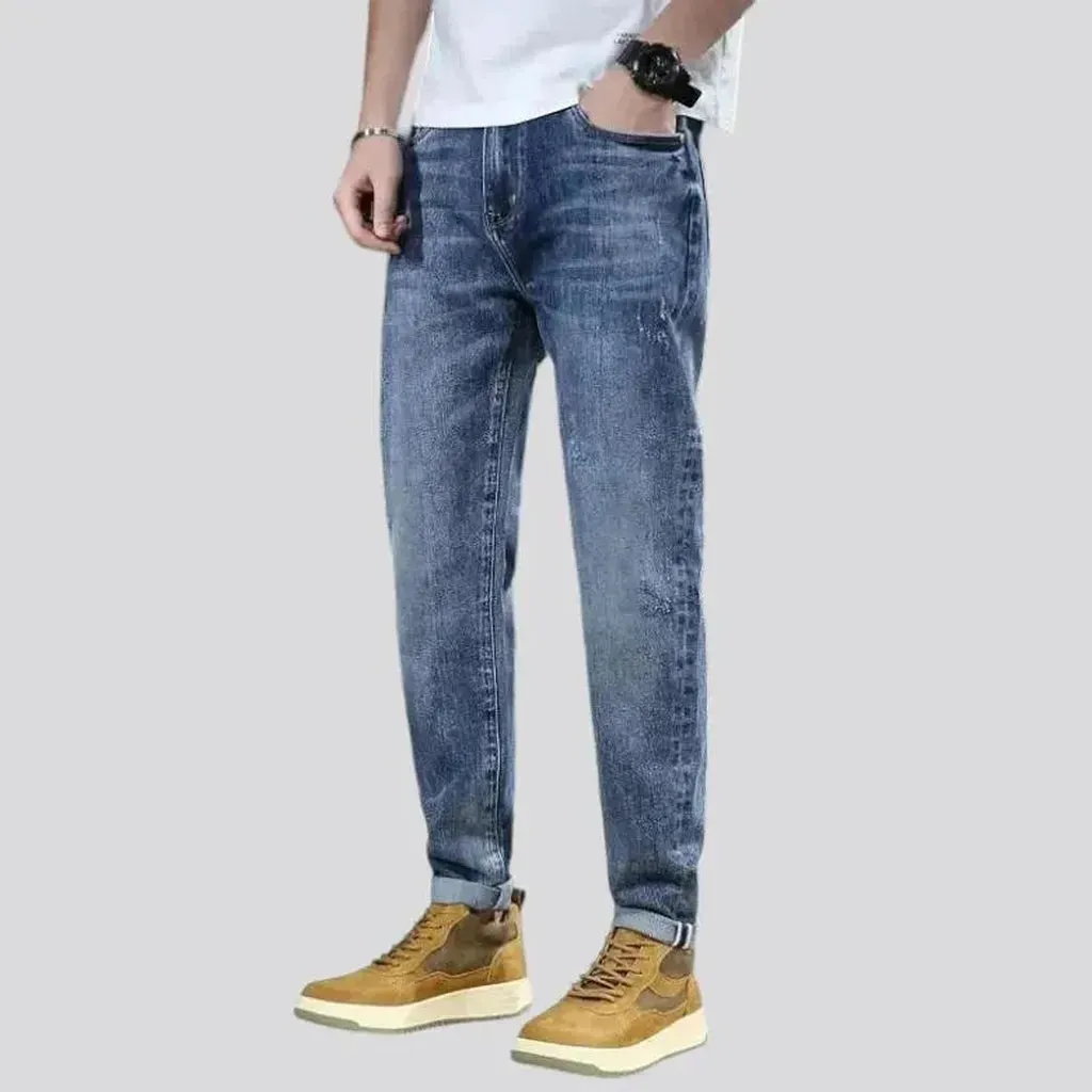 Fashion men's loose jeans