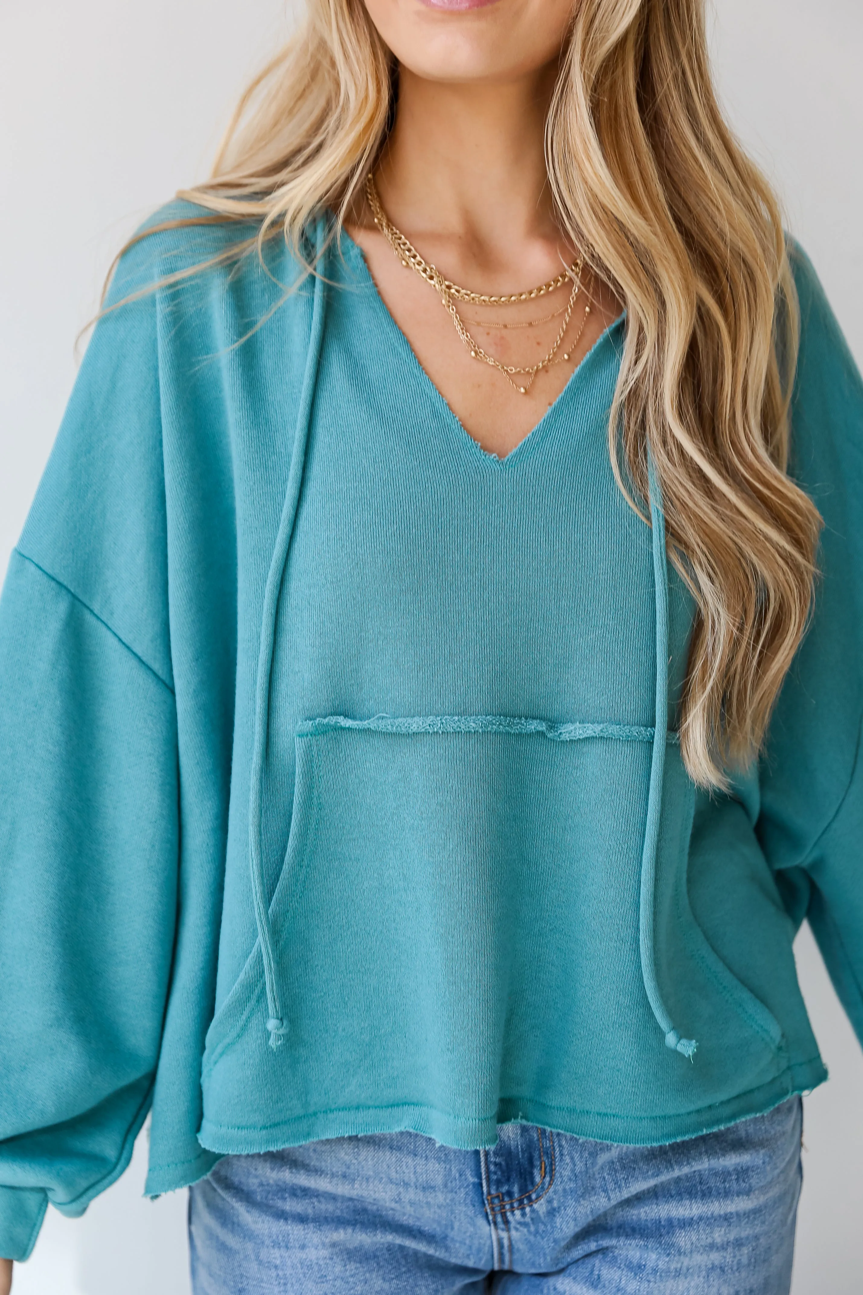 FINAL SALE - Effortless Mentality Jade Hoodie