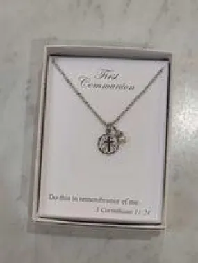 First Communion Necklace