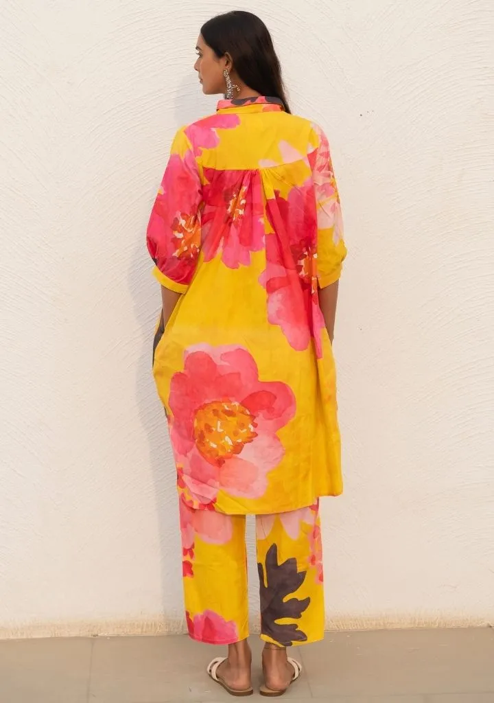 Floral Raphsody Tunic Set