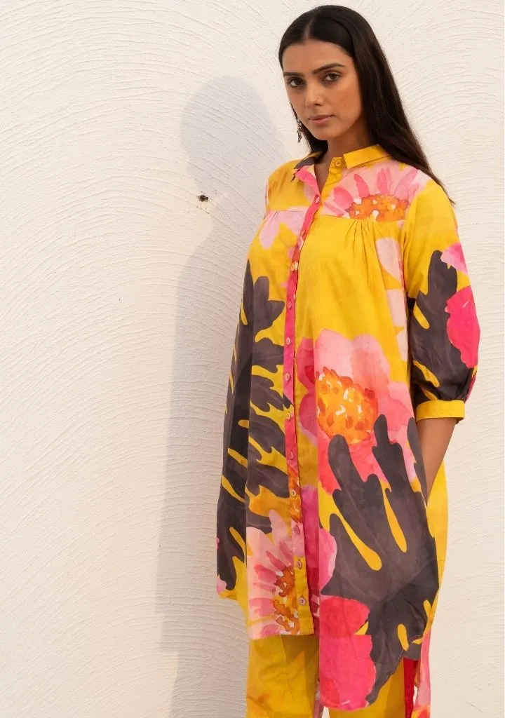 Floral Raphsody Tunic Set