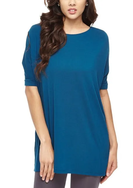 Half Sleeve Bamboo Tunic Top